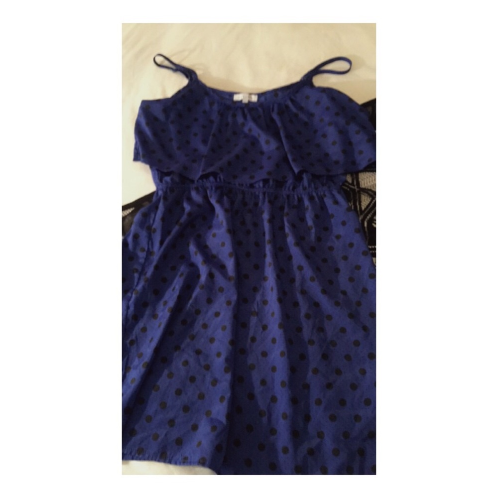 💙. Blue polkadot dress 💙